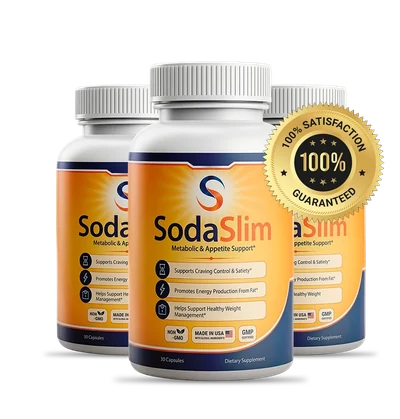 The SodaSlim 60-day money-back guarantee mark